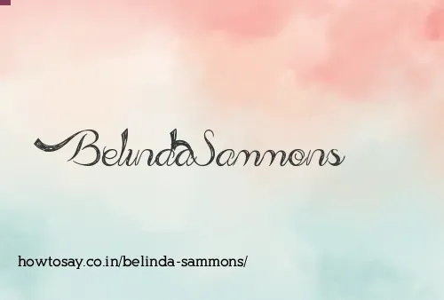 Belinda Sammons