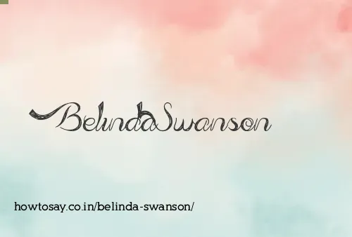 Belinda Swanson