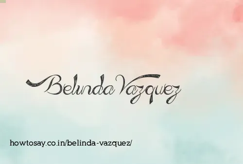 Belinda Vazquez