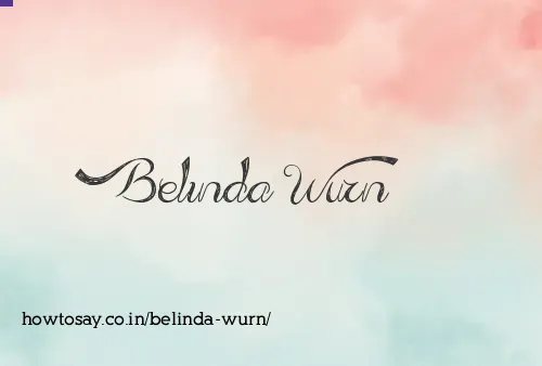 Belinda Wurn