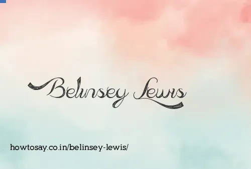 Belinsey Lewis