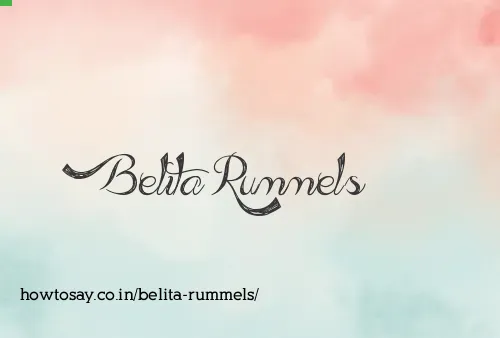 Belita Rummels