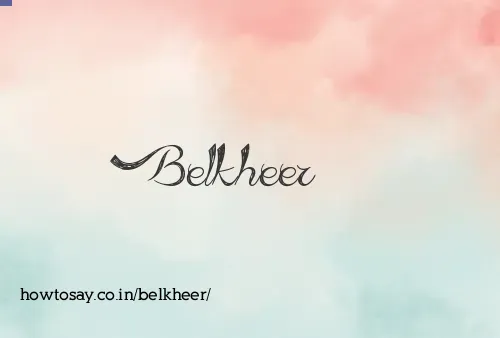 Belkheer