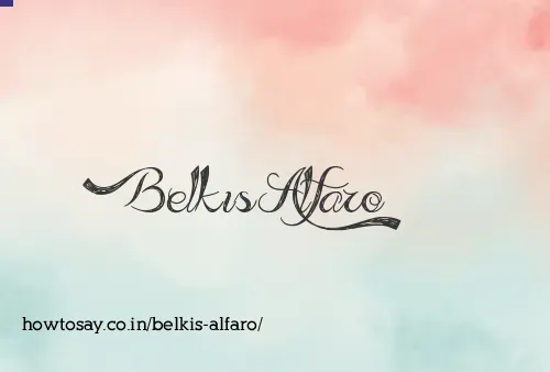Belkis Alfaro