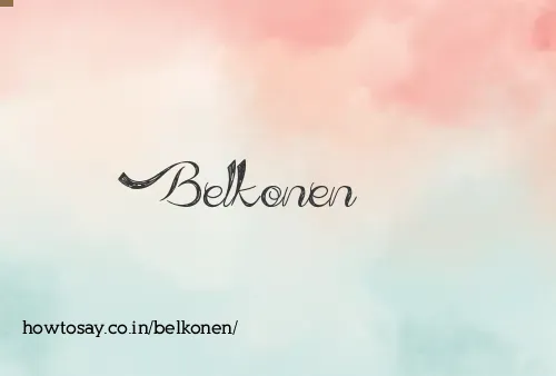 Belkonen