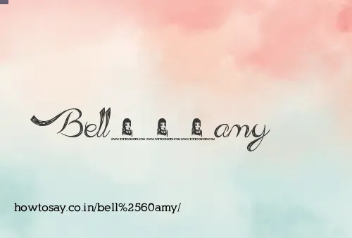 Bell`amy