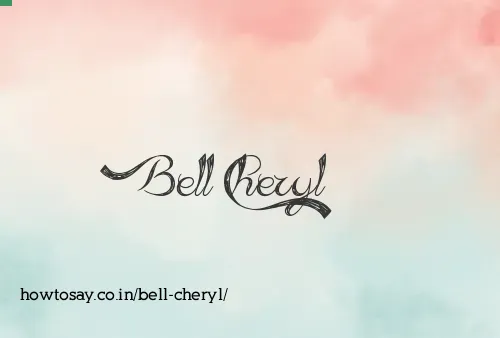 Bell Cheryl