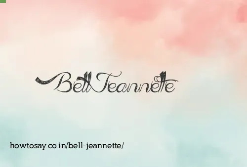 Bell Jeannette