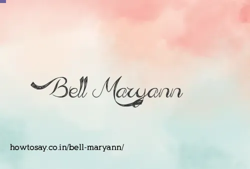 Bell Maryann