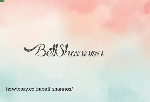 Bell Shannon