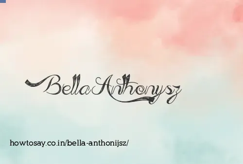 Bella Anthonijsz