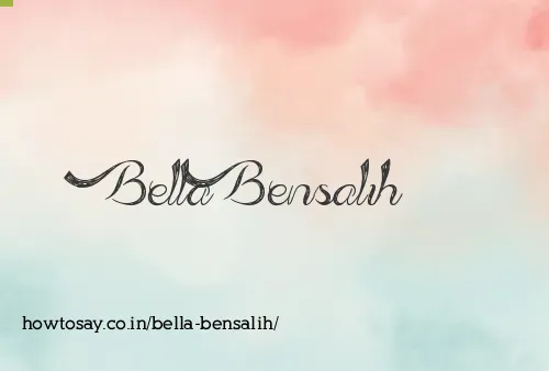 Bella Bensalih