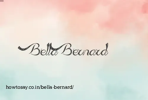 Bella Bernard