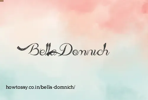 Bella Domnich