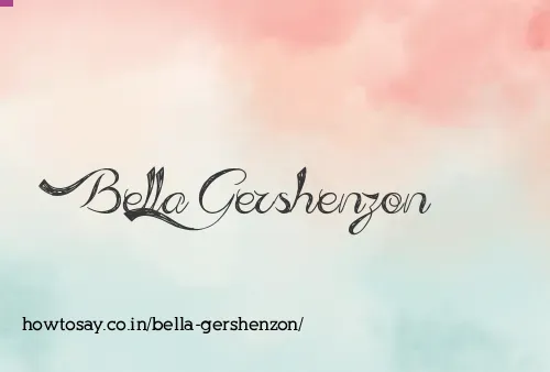 Bella Gershenzon