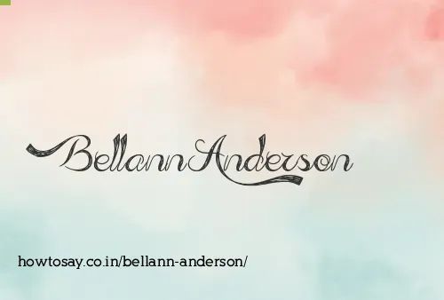 Bellann Anderson