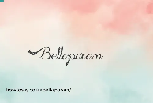 Bellapuram