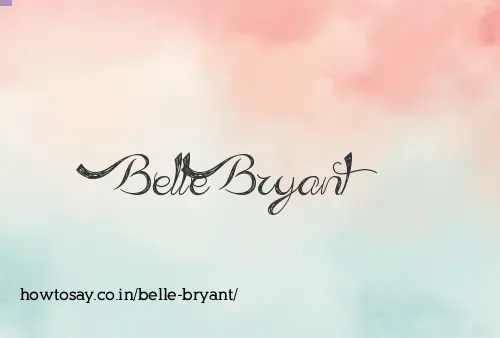 Belle Bryant
