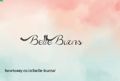 Belle Burns