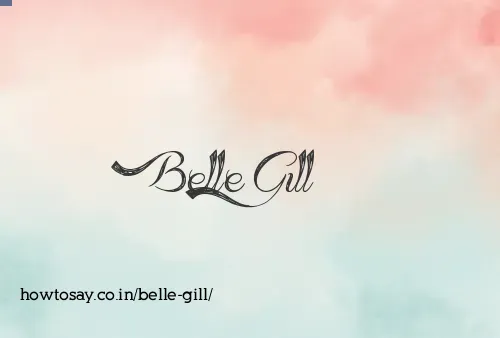 Belle Gill