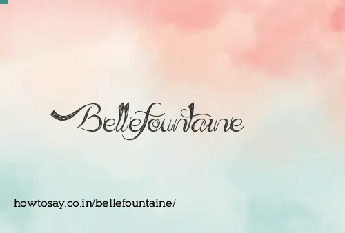 Bellefountaine