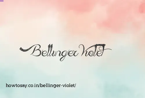 Bellinger Violet
