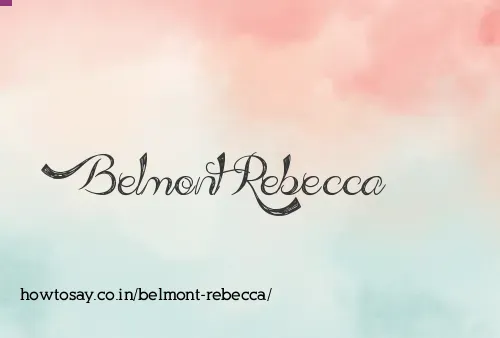 Belmont Rebecca