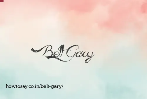 Belt Gary