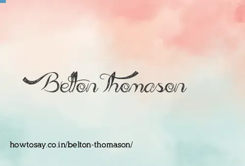 Belton Thomason