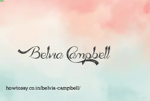 Belvia Campbell
