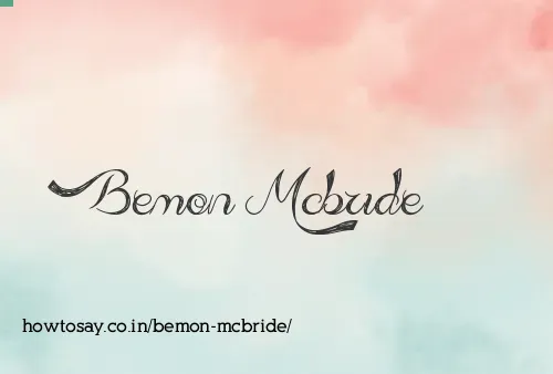 Bemon Mcbride