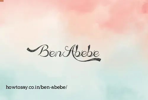 Ben Abebe