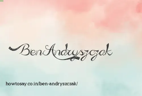 Ben Andryszczak