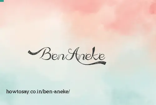 Ben Aneke