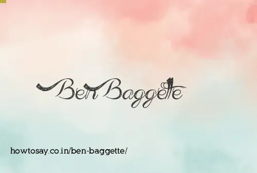 Ben Baggette