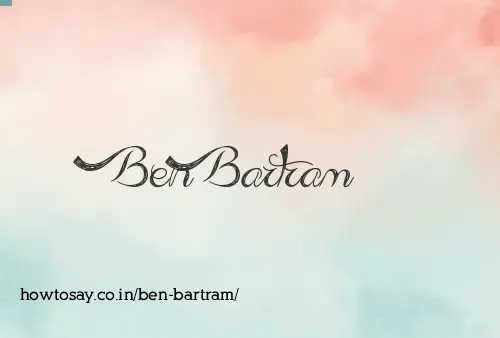 Ben Bartram