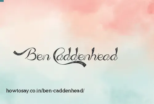 Ben Caddenhead