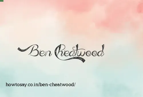 Ben Cheatwood