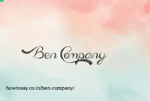 Ben Company