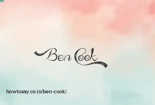 Ben Cook