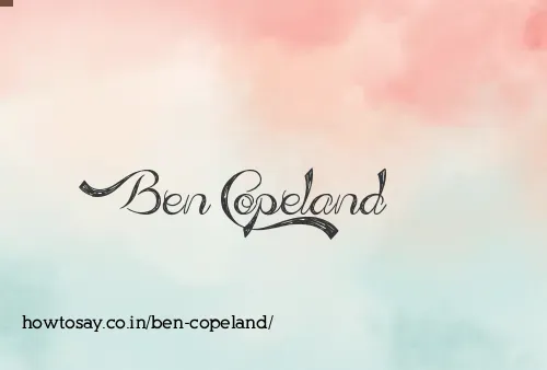 Ben Copeland