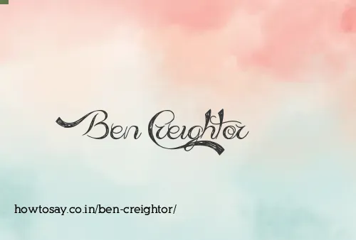 Ben Creightor