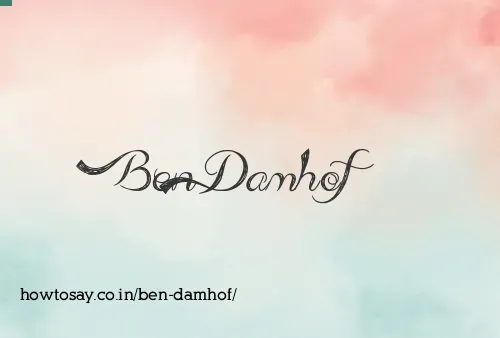 Ben Damhof