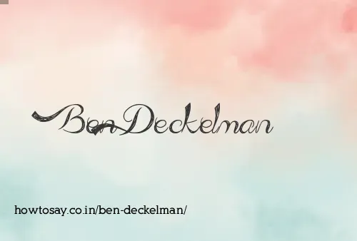 Ben Deckelman