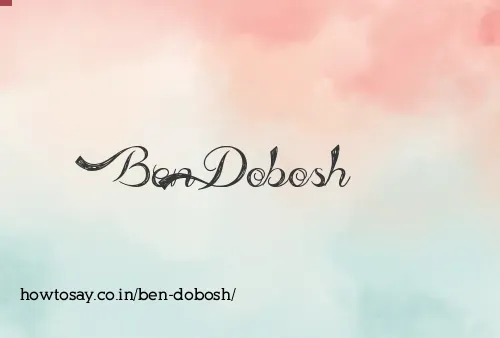 Ben Dobosh
