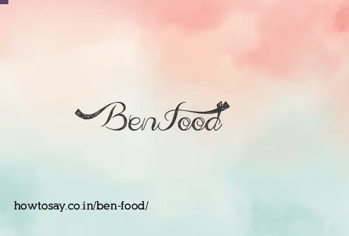 Ben Food