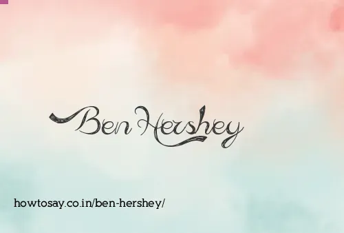 Ben Hershey