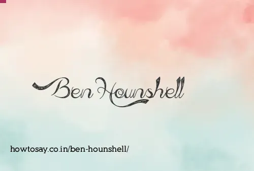 Ben Hounshell