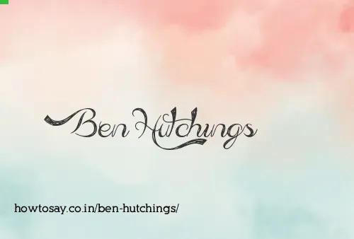 Ben Hutchings