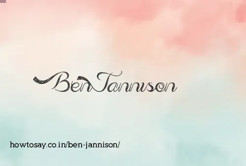 Ben Jannison